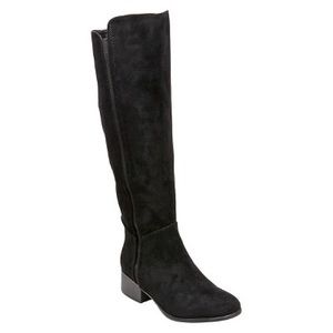 Merona Evie Wide Calf Faux Suede Riding Boots